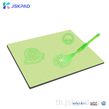 ไฟฟลูออเรสเซนต์เด็กวาดแผ่น Doodle Pad